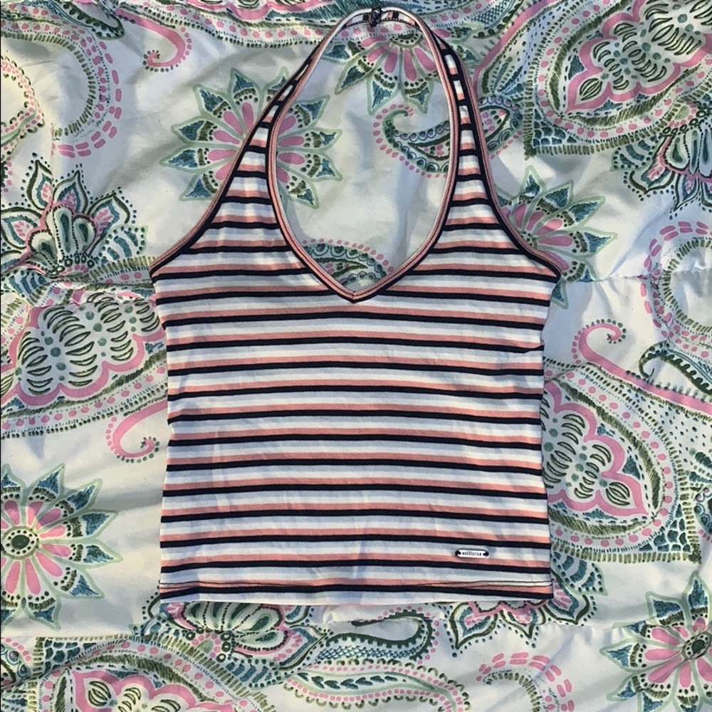 Cute crop top halter top I won from a giveaway